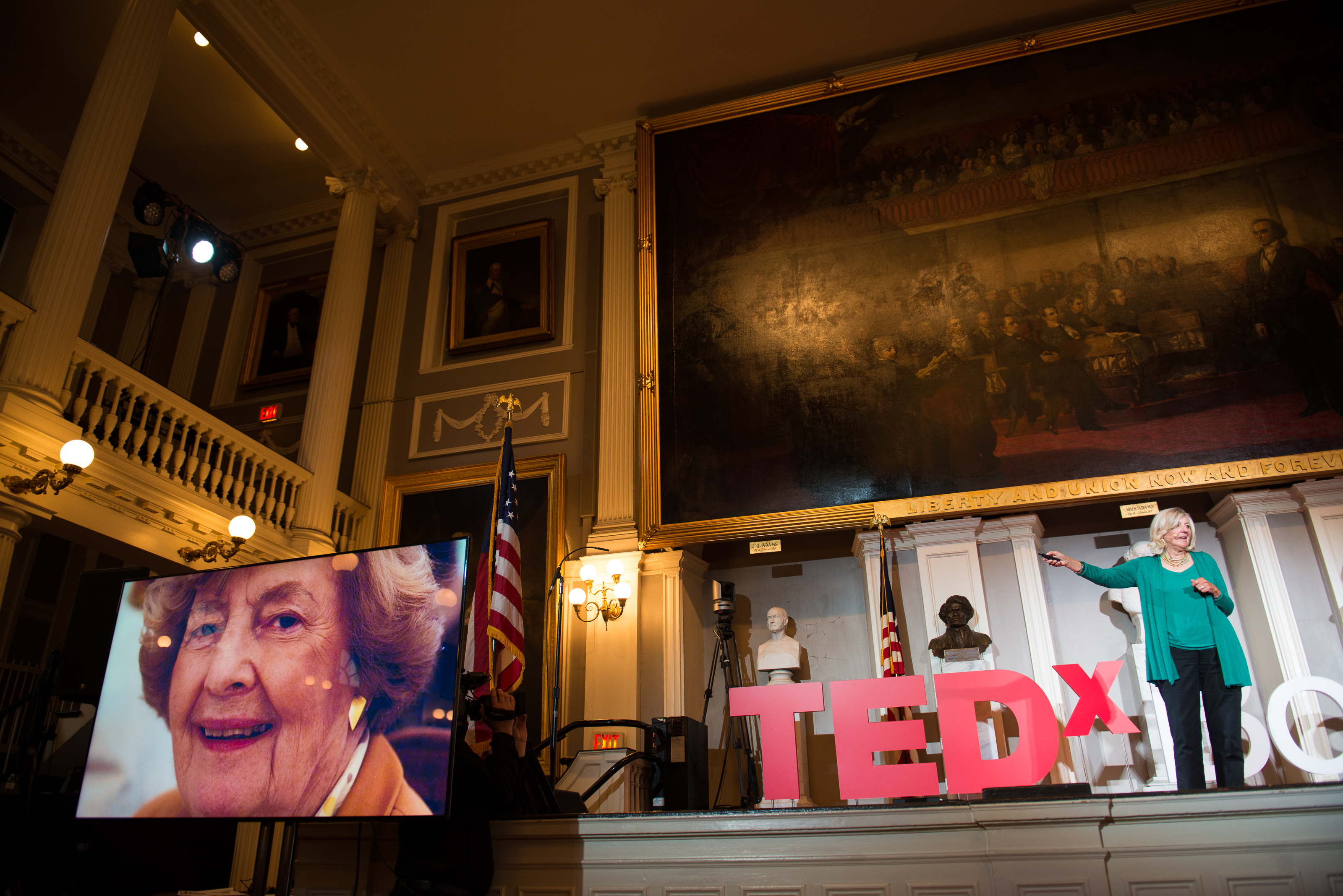 Ellen Goodman gives a Ted Talk.