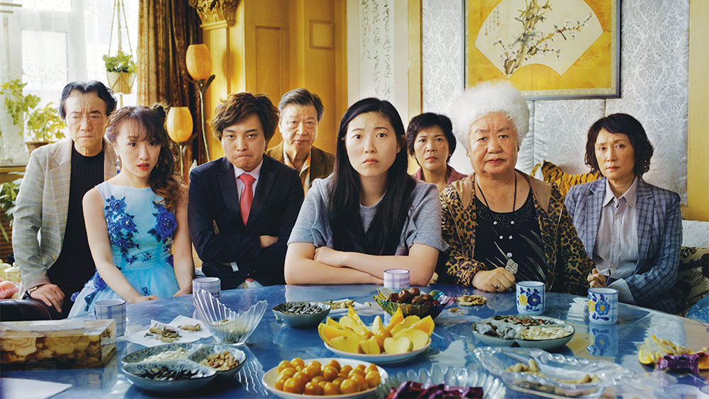The cast of the movie "The Farewell"